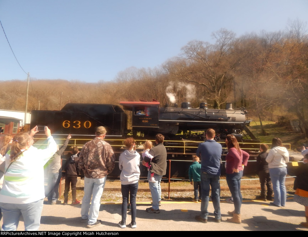 Southern 630 at Tennessee Valley Railroad Museum